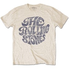 The Rolling Stones Sand Logo Keith Richards Official Unisex T-Shirt