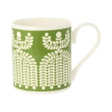 Orla Kiely Folk Girl Green Mug