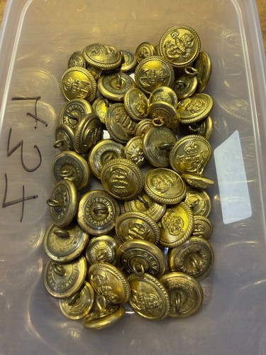 Vintage royal navy brass - vintage,
