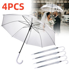 4PCS LARGE CLEAR DOME SEE