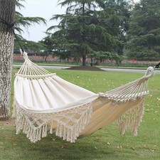 Double Boho Macrame Hammock