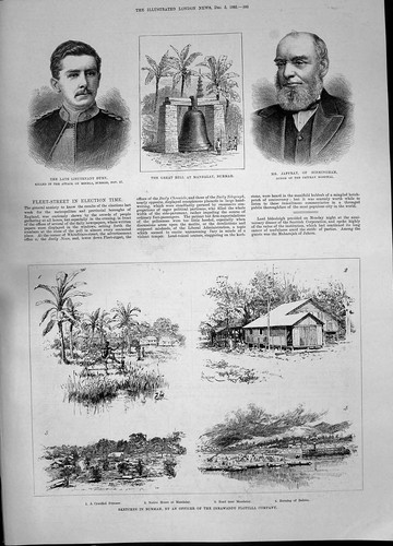 Old 1885 dury burmah jaffray - dury,