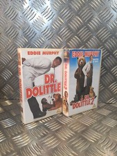 DOCTOR DOLITTLE + DR DOLITTLE 2 - Collectable VHS - 1999 Eddie Murphy Film Video