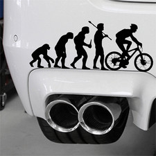 Mountain bike evolution decal - mountain,