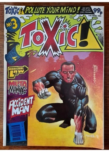 Toxic comic issue - toxic, ⚠️