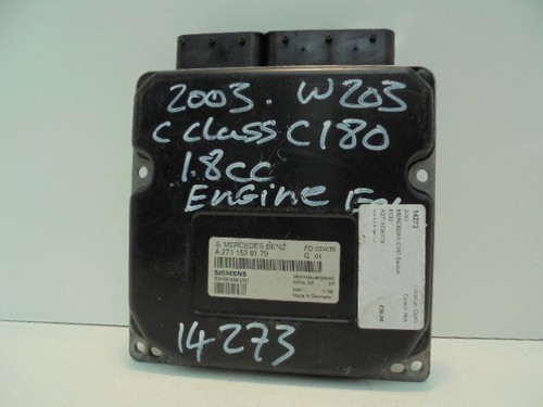 Mercedes c180 2003 - c180, ecu