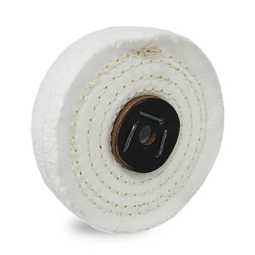 White close stitch polishing - white,