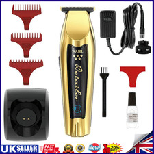 Wahl Professional 5-Star Cordless Detailer - Gold Hair Trimmer (T-Shaped Blade)