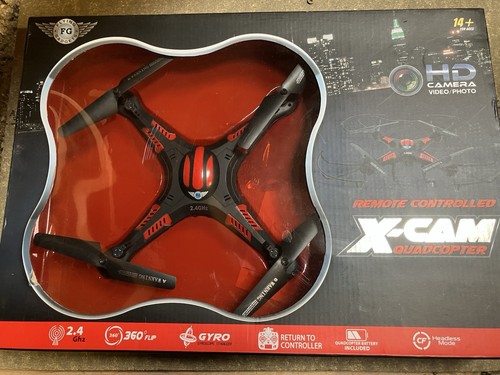Cam quadcopter - x-cam,