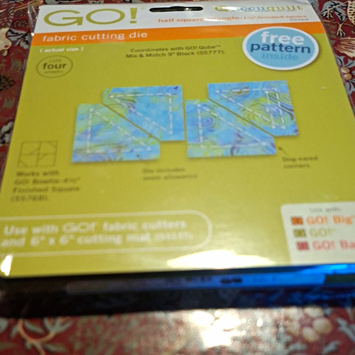 Accuquilt half square - accuquilt,