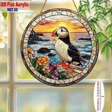 Puffin Suncatcher Seabird