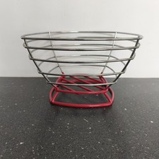 Vintage Style Chrome Atomic Sputnik Fruit Bowl Space Age Style