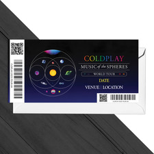 Coldplay Ticke Music Of The