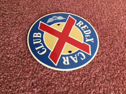 Vintage car badge - vintage, x