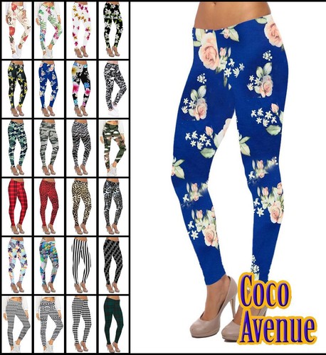 Ladies printed sports leggings - ladies,