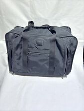 Tumi ballistic nylon expandable men's weekender, messenger bag, carry on. Black