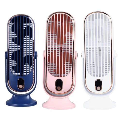 Desk fan with - led, display