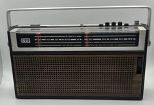 ITT Europa Vintage Wood Front Radio 4 Band - Parts Or Repair