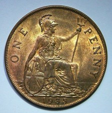 1935 George V PENNY Bronze