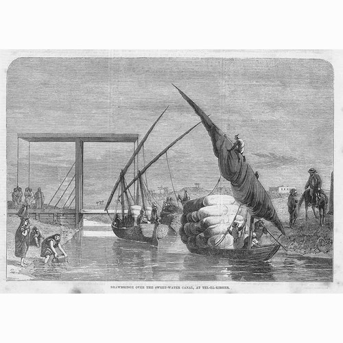 Egypt drawbridge over the - egypt,