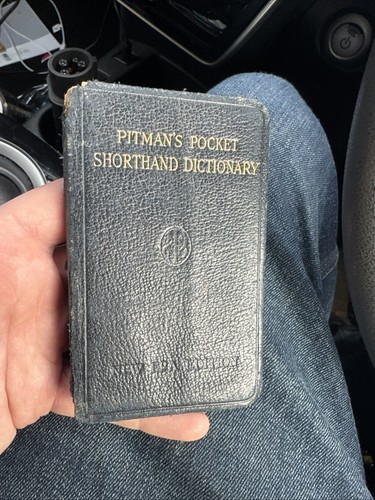 Pitman shorthand dictionary - pitman's,