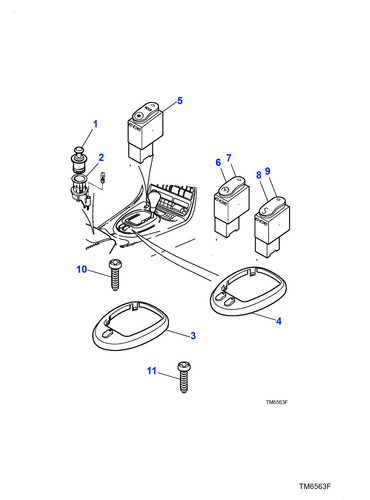 Jaguar gearbox mode switch - jaguar,