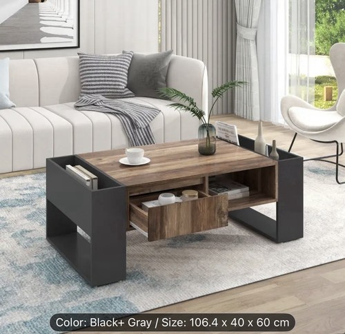 Wood grain coffee - coffee, table,