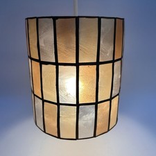Vintage Capiz Shell Lightshade