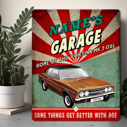 Personalised cortina mk3 gxl - personalised,