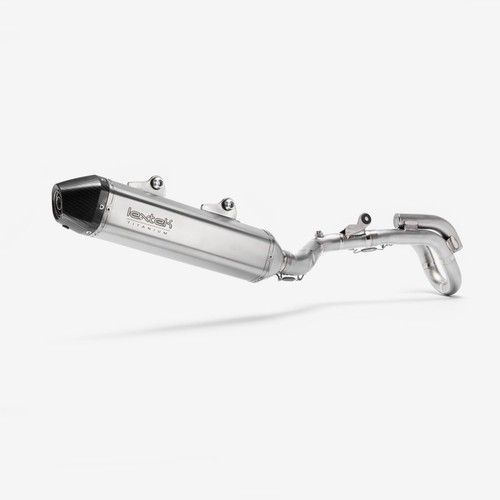 Lextek titanium exhaust system - titanium,
