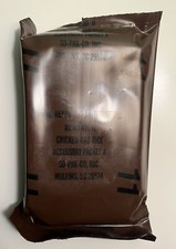 Vintage Early 1990's Gulf War Era USA MRE Brown Bag Sealed Menu No 11