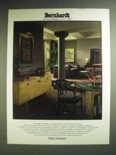1985 Bernhardt Flair Cirrus Furniture Ad - Bernhardt furniture makers since 1889