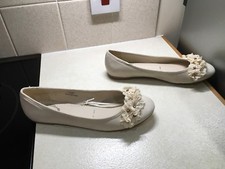 Debut Debenhams, Ladies Ballerina Style Shoes, Size Uk 7/40