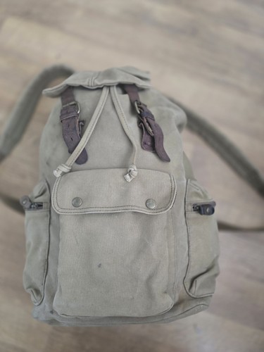 Vintage canvas rucksack - vintage,