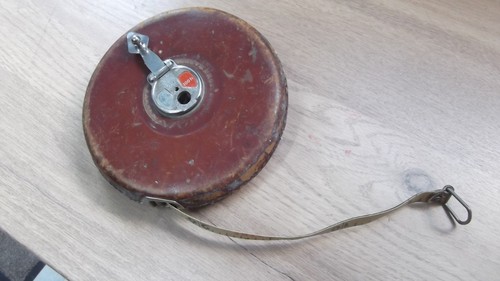 Old rabone measuring tape - old,