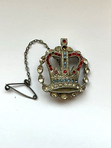 Vintage antique queen crown - antique,