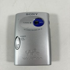 SONY FM/AM Analogue Personal Portable Radio - Silver (SRF-56/SC) Walkman