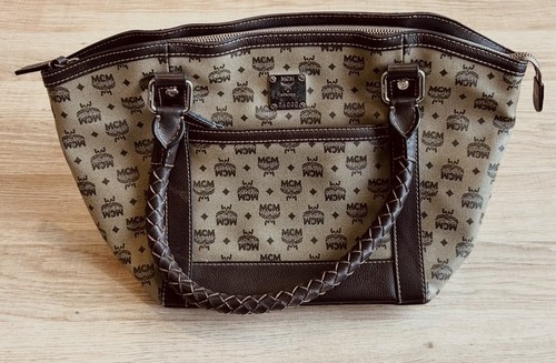 Mcm visetos monogram olive - monogram,