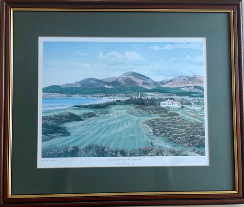Graeme baxter signed framed - graeme,