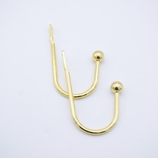 2 X Metal Curtain Hold Backs