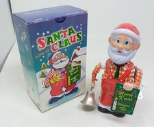 Clockwork Tinplate Santa Claus
