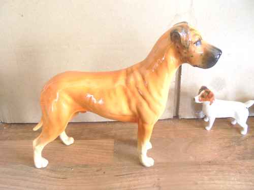 Large beswick great dane ruler - dane,