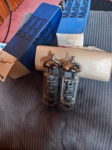 El509 mullard boxed nos - 2x,