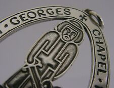 STERLING SILVER SAINT GEORGES CHAPEL PENDANT 1975 WINDSOR  CASTLE
