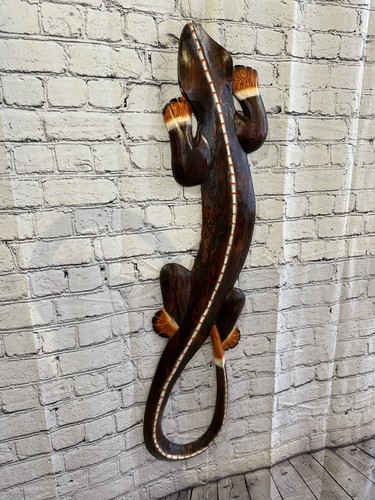 100cm gecko lizard brown - 100cm,