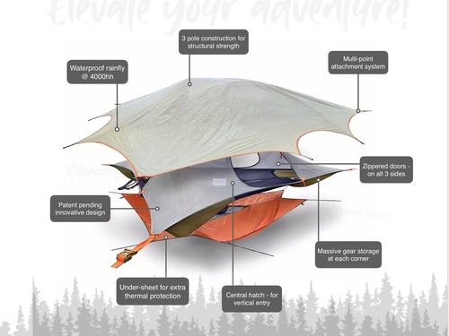 Person tree tent by - person,