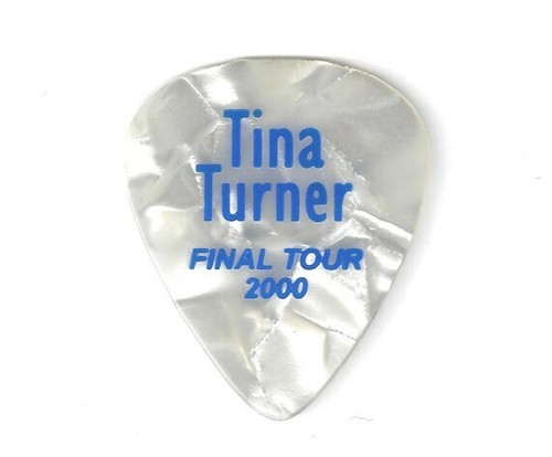 Tina turner guitar pick 2000 - tina,
