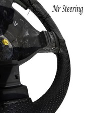 BLACK PERFORATED LEATHER