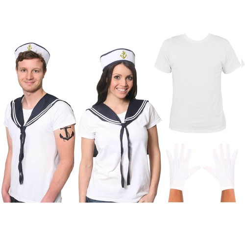 Sailor hat scarf set marine - set,