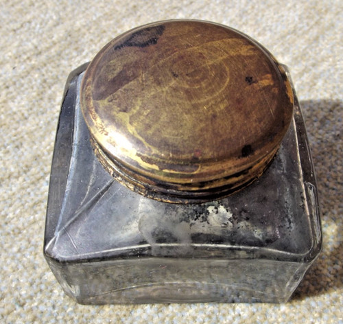 Writing slope box - inkwell, 44